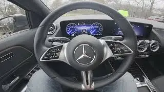 MERCEDES-BENZ EQA - Как включить систему предупреждения о движении сзади