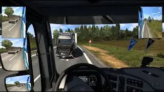 [#0452] RECKLESS Driver | This Volvo ALMOST causes BIG CRASH! | ETS2 TruckersMP