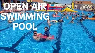 STONEHAVEN HEATED OPEN AIR POOL #viral #short #shorts #viralshorts