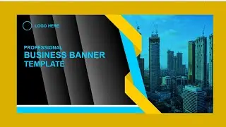 How to design a web banner in coreldraw | 3d Banner design | coreldraw tutorial | tutorial