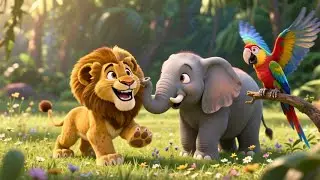 Lala Lion&rsquo;s Sunny Day Song | Happy Animal Rhyme for Kids | Nursery Rhymes & Songs for Children