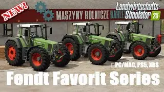 FS25#New#Fendt Favorit Series von Schnibbl Modding,für ALLE Plattformen#Modvorstellung#LS25-FS25