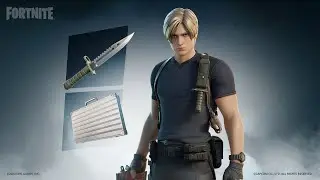 PS5 HIGH KILL Game | Leon S. Kennedy & Leon's Combat Knife (Fortnite Chapter 6 Season 4 Gameplay)