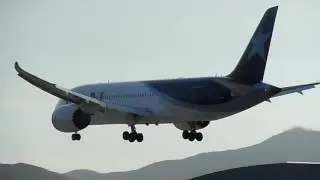 LAN Airlines Boeing 787-8 (CC-BBH) | Landing in Santiago SCL/SCEL