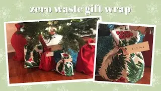Zero Waste & Eco-Friendly Christmas Gift Wrap!