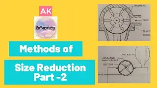 Method of Size Reduction Part -2 ! Pharmaceutics ! D & B Pharmacy ! Pharmaceutical engineering !
