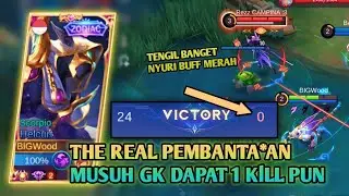 HELCURT BEST BUILD 2022 - LING TENGIL MALING BUFF, MUSUH GA DIKASIH 1 KILL PUN - MLBB