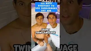 Day 608 #twins #chilltwins #chill #identicaltwins #foryou #shorts #twintelepathy #giveaway