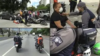 Meet the 'Angels of the Roads', a paramedic NGO saving lives in Caracas | AFP