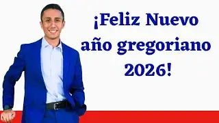 Feliz nuevo año gregoriano 2026