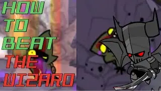 Castle Crashers Remastered - How to defeat the FINAL BOSS WIZARD (2022)
