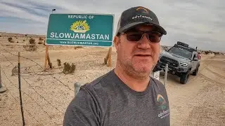 Sneaking across the border into Slowjamastan!