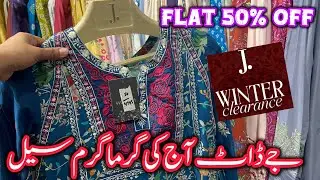 Junaid jamshed winter clearance sale 50% off 💕🥳|j .dot 50% off sale |19 dec 2025