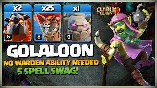 5 SPELL SWAG! Th12 GoLaLoon | Easy Th12 Lavaloon | Best TH12 3 Star Attack Strategy Clash of Clans