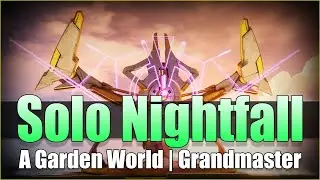 Destiny 2 | Solo Nightfall: A Garden World Grand Master with Cheesy Cheese...