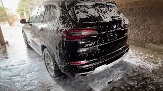 BMW X5 - First Exterior Wash & Detail UNCUT