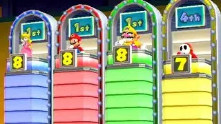Mario Party 9 - All Lucky Minigames