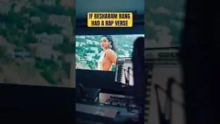 If BESHARAM RANG had a rap verse! @yrf #pathan #rap #rapper #hiphop