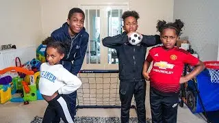 Brothers vs Sisters | HOUSE FOOTBALL CHALLENGE!