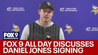 Minnesota Vikings sign QB Daniel Jones to practice squad: FOX 9 All Day reaction
