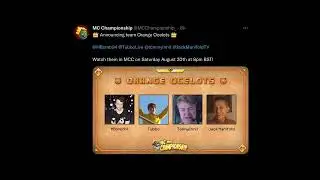 First 5 MCC 24 Teams Announced!