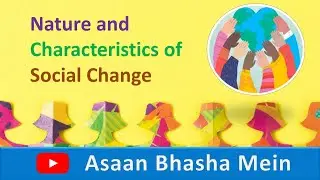 Nature and Characteristics of Social Change in Hindi | Sociology | Ba 3rd Semester with PPT