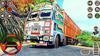 Indian Cargo Truck Driver Simulator - Mountain Heavy Cargo Truck Drive - Android GamePlay # 2