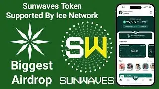 Sunwaves new mining app launch | ice new mining app | sunwaves token mining app #ice #sunwaves #new