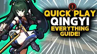 QINGY QUICK PLAY EVERYTHING GUIDE!! | ZZZ Qingyi Gameplay Build Guide | Qingyi Build Guide and Teams