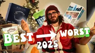 Рейтинг всех настольных игр 2025 года от худшей к лучшей (но это стихотворение)