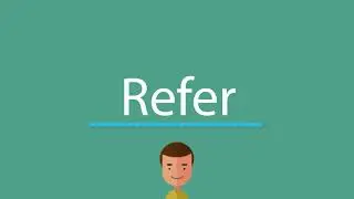 Refer pronunciation