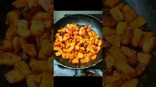 Potato fry recipe in Tamil | hot & crispy ♨️ #ammu #cookingwithammu #cwa #tamil #samayal #sidedish