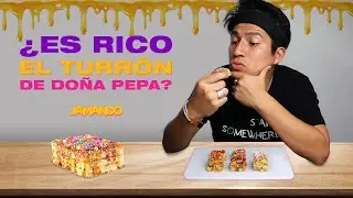 Jamando 7 turrones de Do&ntilde;a Pepa en Octubre