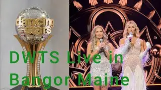 DWTS live in Bangor Maine 1/27/2026  - Full show and Front Row VIP Experience
