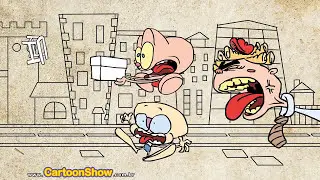 Mongo e Drongo Express: A Entrega na Ponte🏃🏼‍♂️💨  - Desenho animado