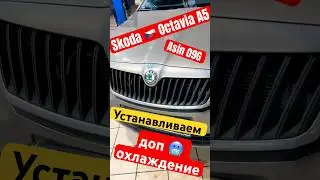 Установка доп.охлаждения 🥶 АКПП Aisin 09G на Skoda Octavia А5 #skoda #octavia #a5 #asin #09g