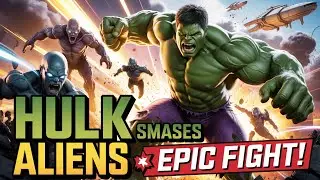 HULK SMASHES ALIENS! EPIC BATTLE | Hulk vs Aliens Full Fight | MUST-WATCH ACTION!
