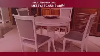 Seturi Mese si Scaune Drimus &ndash; Living si Bucatarie, Modele Moderne si Clasice