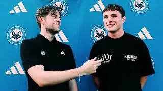 Media Availability: Graham Dougald & Josh Yoder | Charlottesville Blues FC | LOCAL TALENT SHINING!