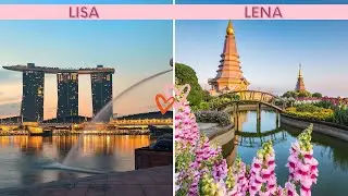 Lisa or Lena ✨️Vacation Bucket List ✨️ @lisaorlena4u  #lisaorlena #vacation #bucketlist