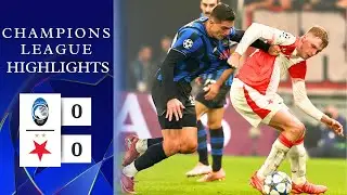 Atalanta BC - Slavia Prague | 0-0 | Champions League 2025-26 | atalanta slavia prague