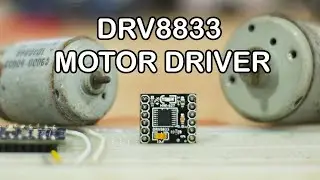 How to control DC motor using DRV8833