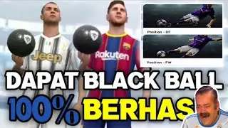CARA MENDAPATKAN BLACK BALL DARI AGENT REGULER POSISI MF TERBARU PES 2021 MOBILE