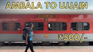Ambala to Ujjain Secret Route 2025 | Golden Temple Mail 12904 & Budget Travel Hacks