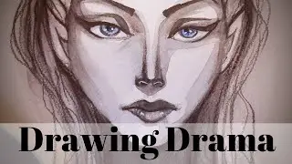How to Draw with Graphitone Pencils by Derwent - SO watersoluble, SO FUN!