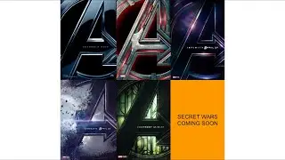 All Five Avengers Teaser Posters! (So Far; this video will be deleted when Secret Wars gets it&rsquo;s)