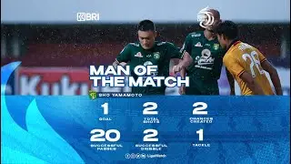 Man Of The Match | PERSEBAYA Surabaya vs PERSIK Kediri | Sho Yamamoto