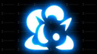 4K Liquid Elements Glow. Drag and drop