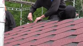 Tagd&aelig;kker laver Shingles Tag, Roskilde Dyrskue 2022