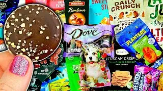 Dove Dark Chocolate Ganache, Anastasia Coco-Bars, Life Savers Message Hearts & Rings, Taza Dark Bark